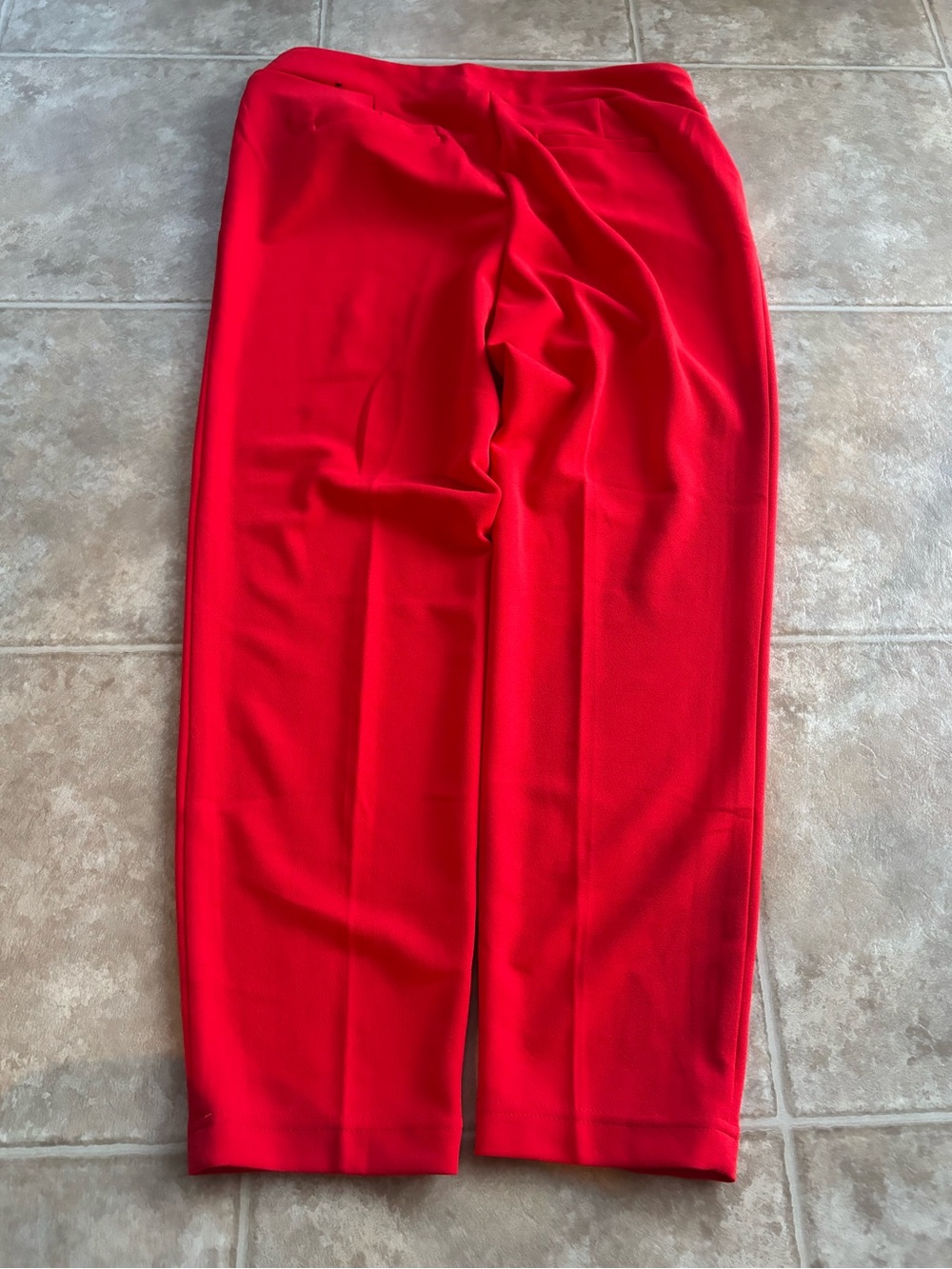 Soho Apparel Bold Red Pants - Picture 2 of 3